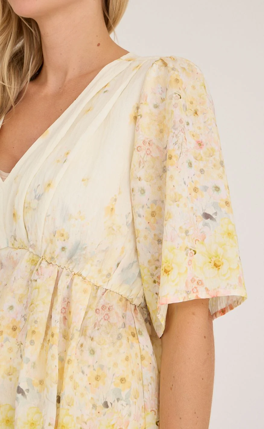 A-View Bluse - Aurora - Pale Yellow - Image 5