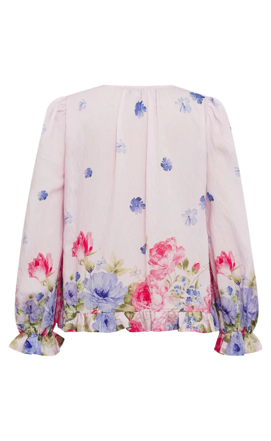 A-View Bluse - Fleur - Rose/Pink - Image 4