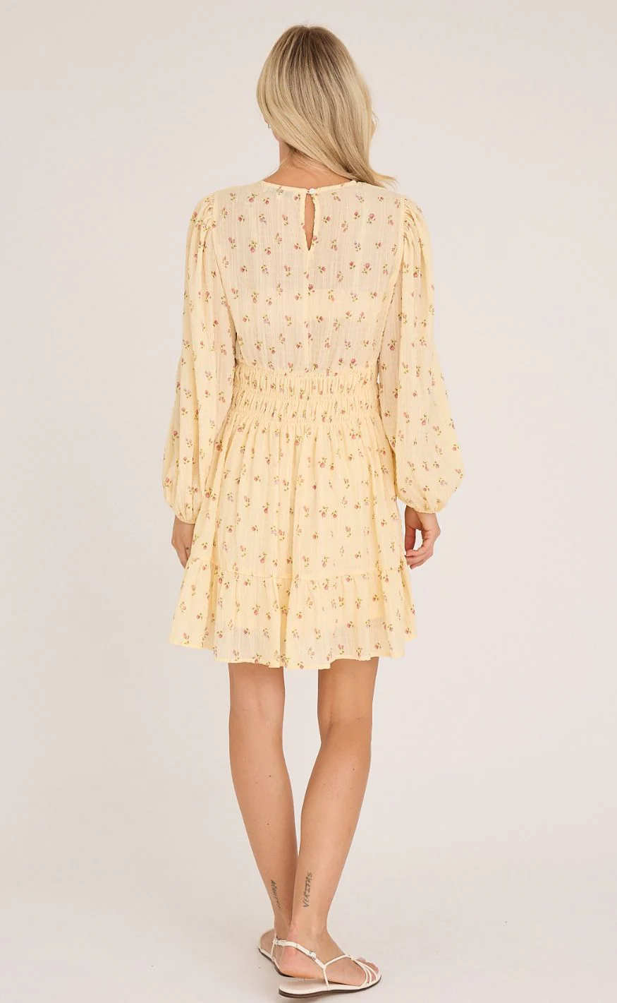 A-View Kjole - Elinor - Pale Yellow - Image 2