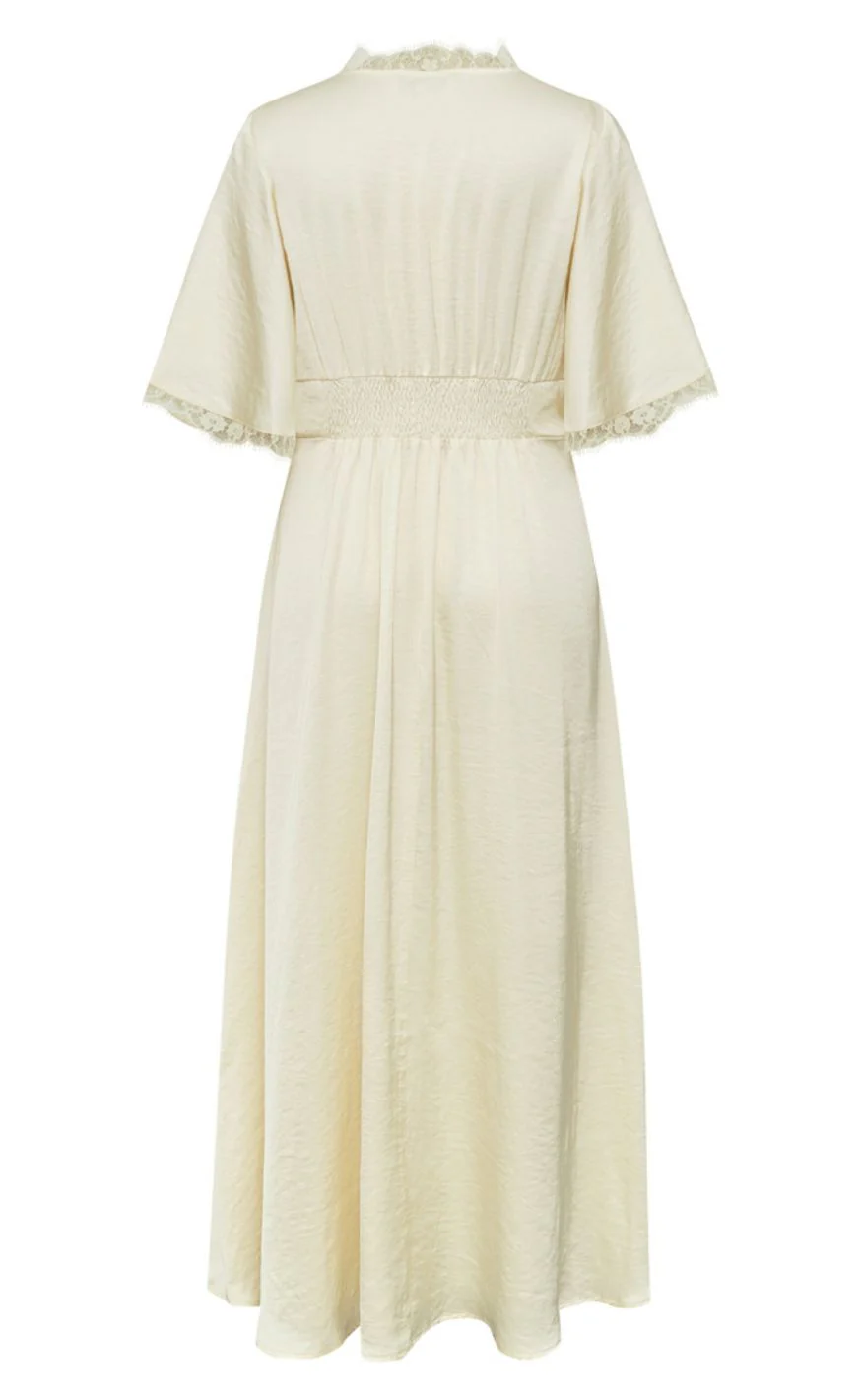 A-View Kjole - Flowy - Pale Yellow - Image 4