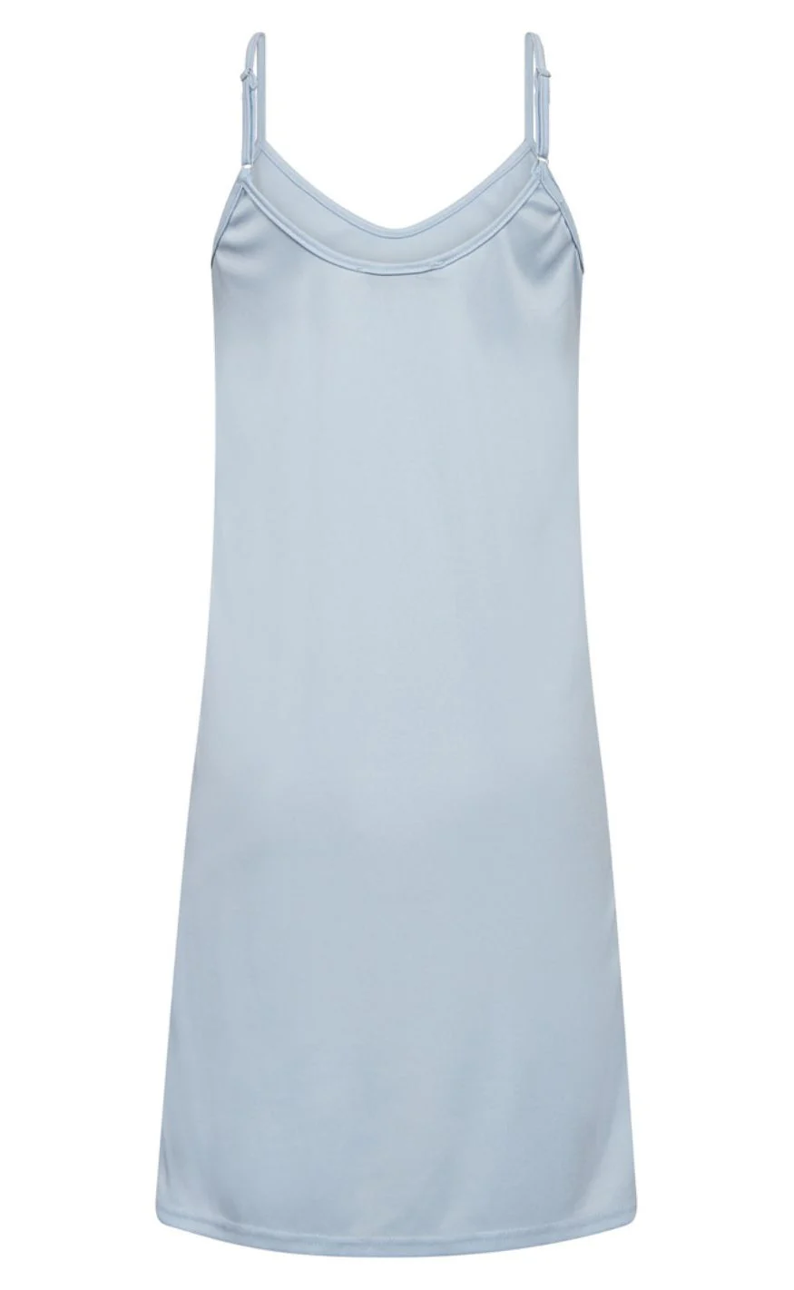A-View Kjole - Slip - Light Blue - Image 3