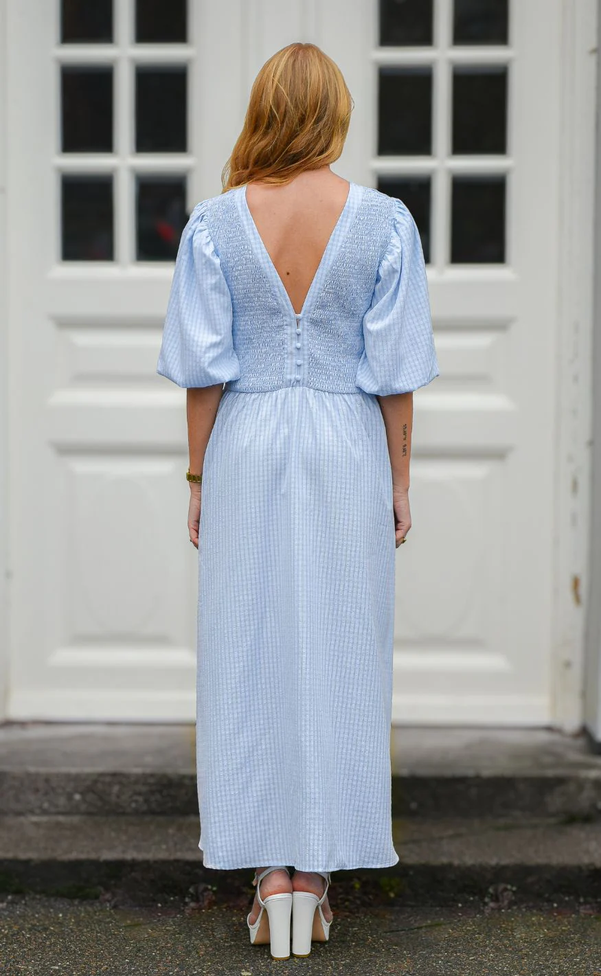 A-View Kjole - Tabita - Light Blue - Image 3