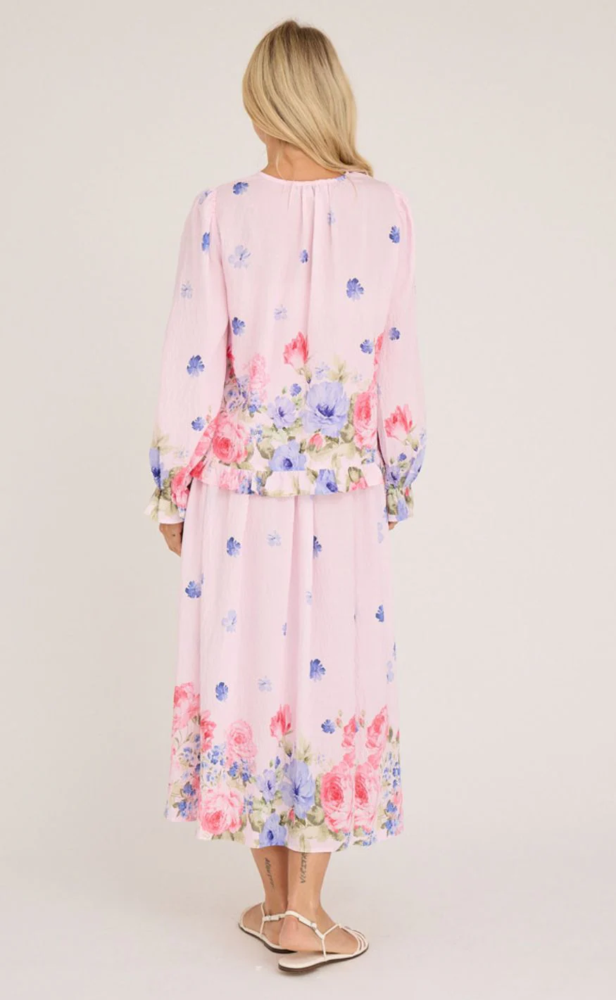A-View Nederdel - Fleur - Rose/Pink - Image 3