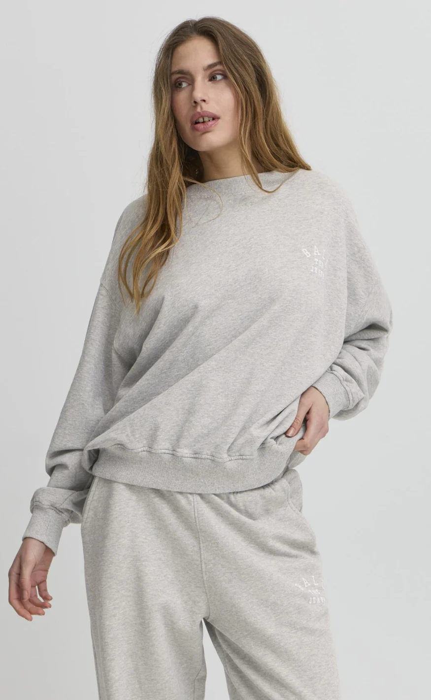 BALL Original Sweatshirt - Savona - Medium Grey Melange - Image 2