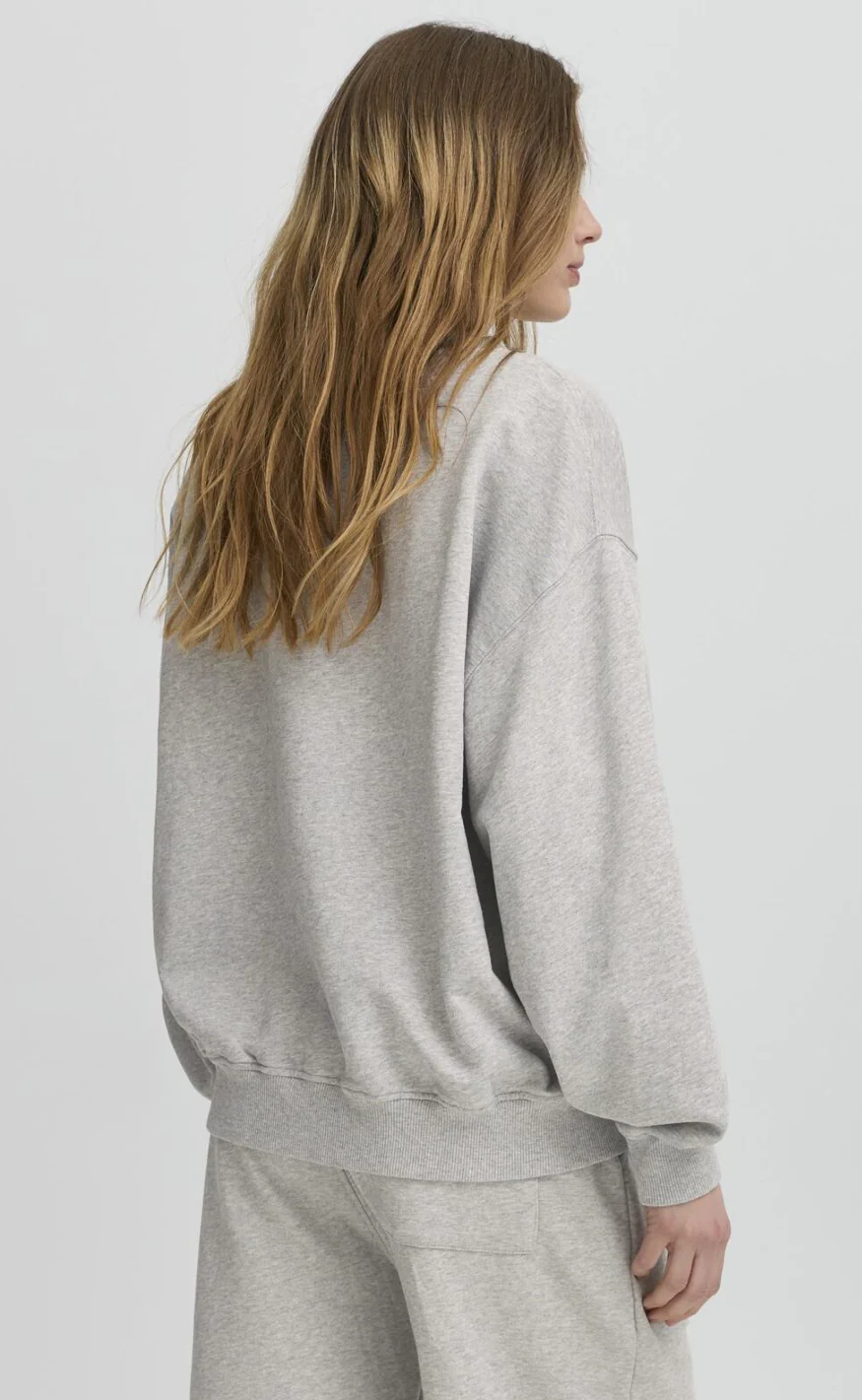 BALL Original Sweatshirt - Savona - Medium Grey Melange - Image 3