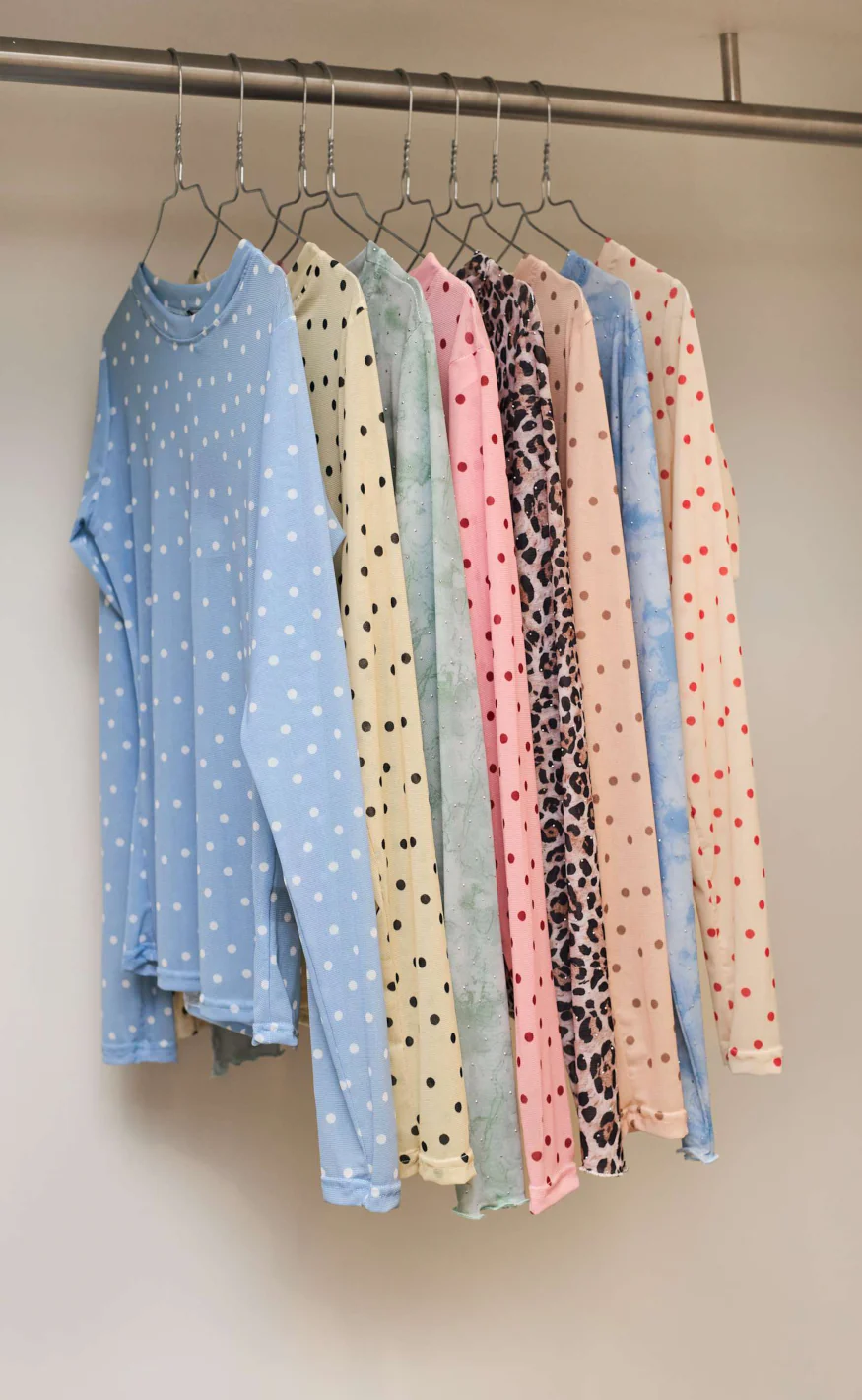 Black Colour Bluse - Annie Mesh - Rose Dot - Image 4