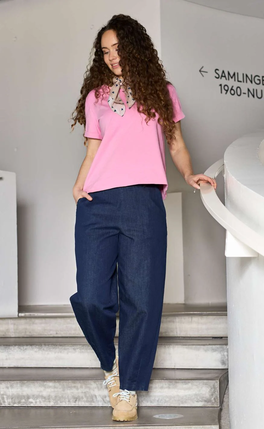 Black Colour Bukser - Demice Denim Barrel - Denim - Image 4