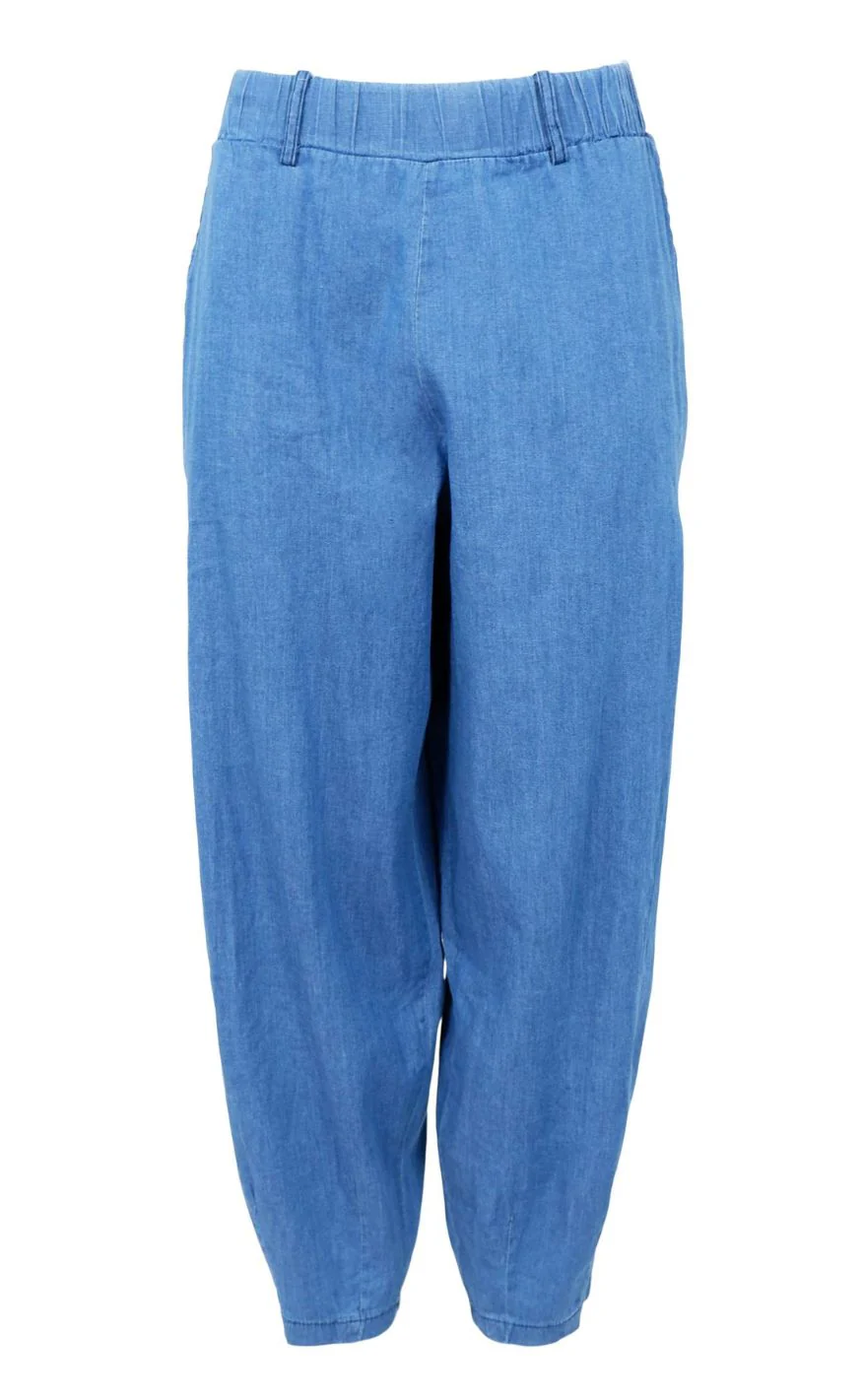 Black Colour Bukser - Hermione Baggy - Denim - Image 2
