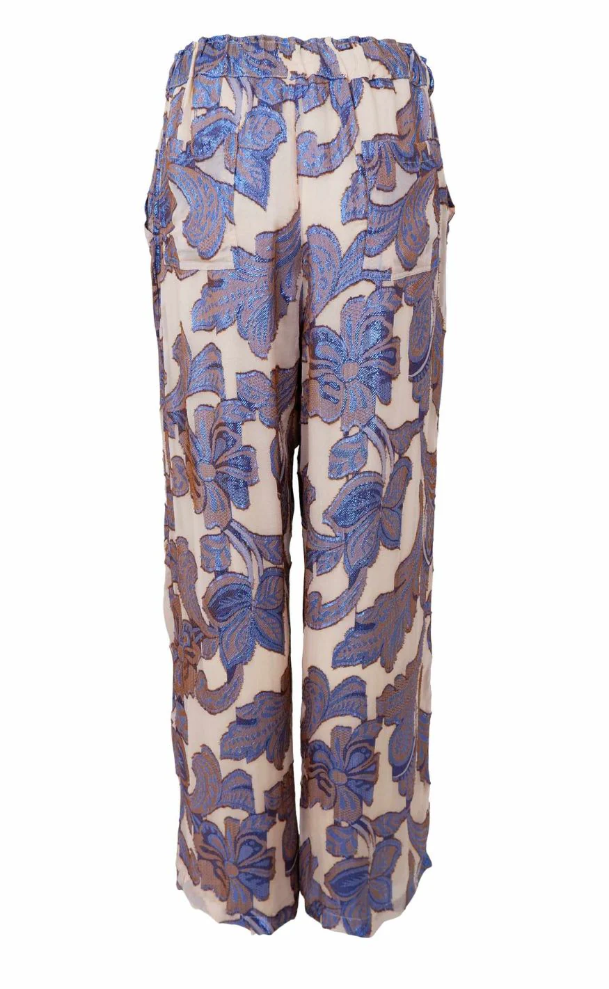 Black Colour Bukser - Kenzie - Blue - Image 4
