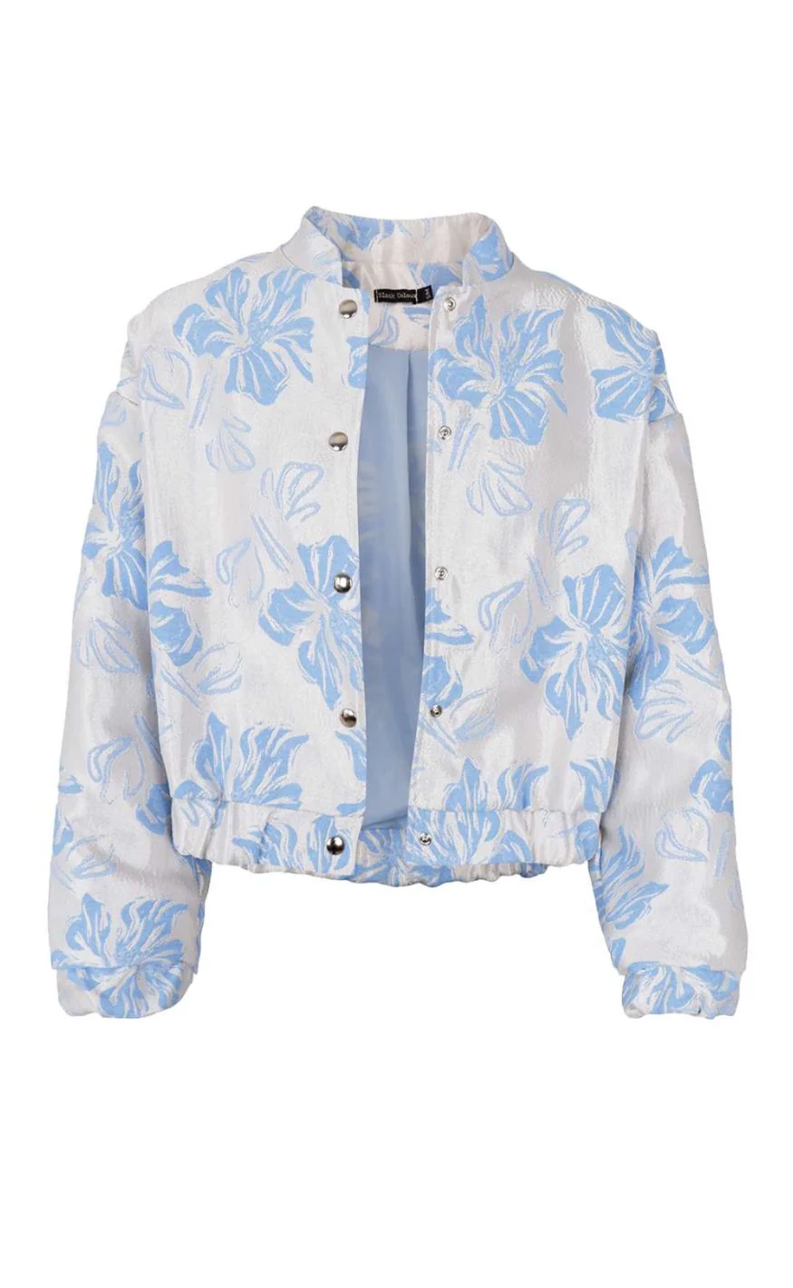 Black Colour Jakke - Jackline Bomber - Lt. Blue - Image 5