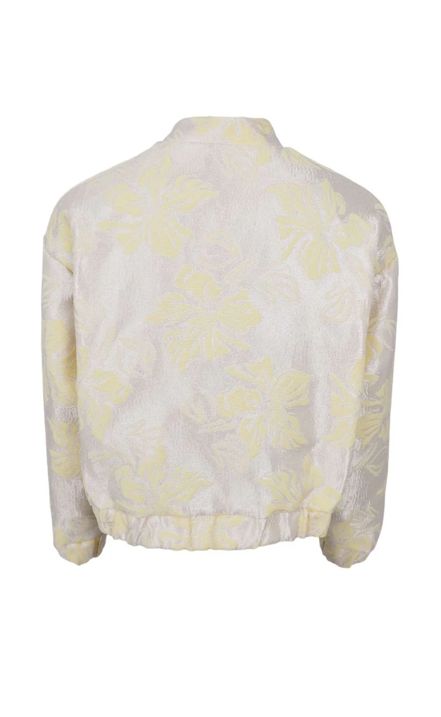 Black Colour Jakke - Jackline Bomber - Lt. Yellow - Image 4