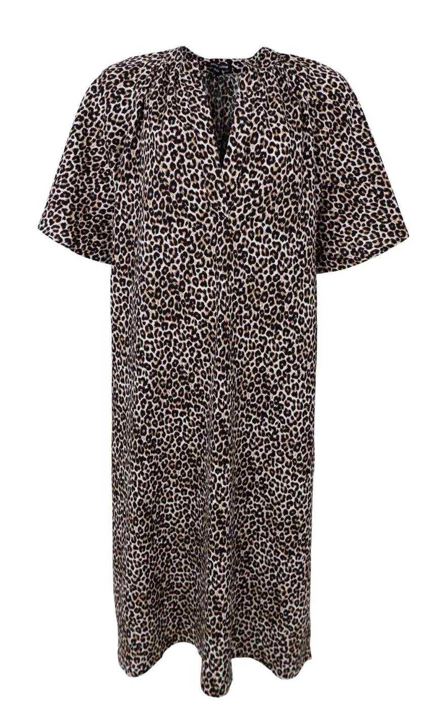 Black Colour Kjole - Kelly - Leo - Image 2