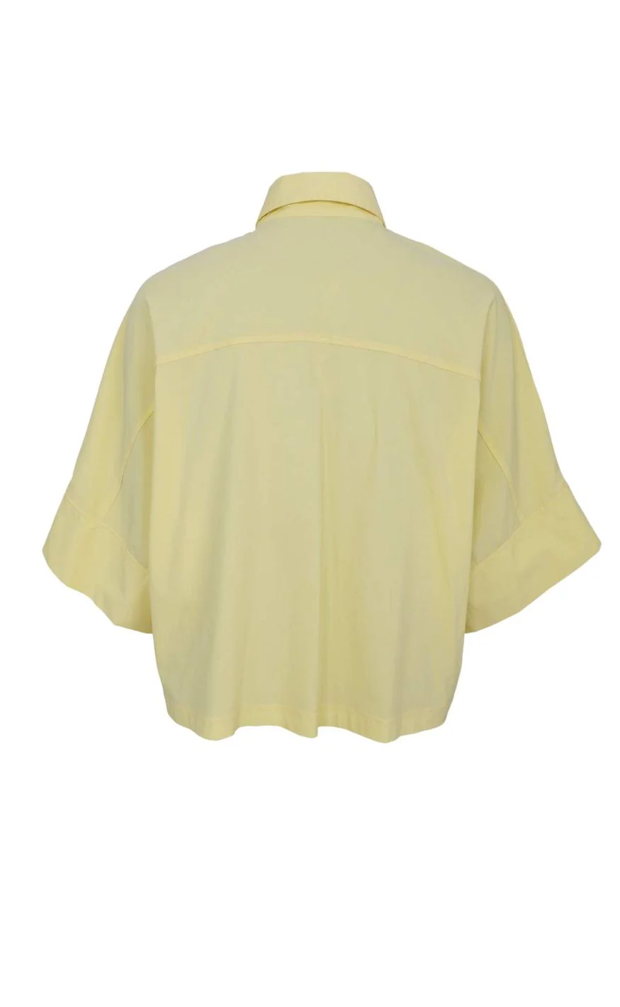 Black Colour Skjorte - Davina Loose - Lt. Yellow - Image 3