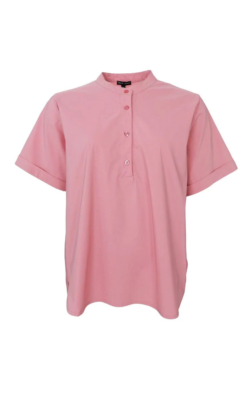 Black Colour Bluse - Davina - Rose - Image 2