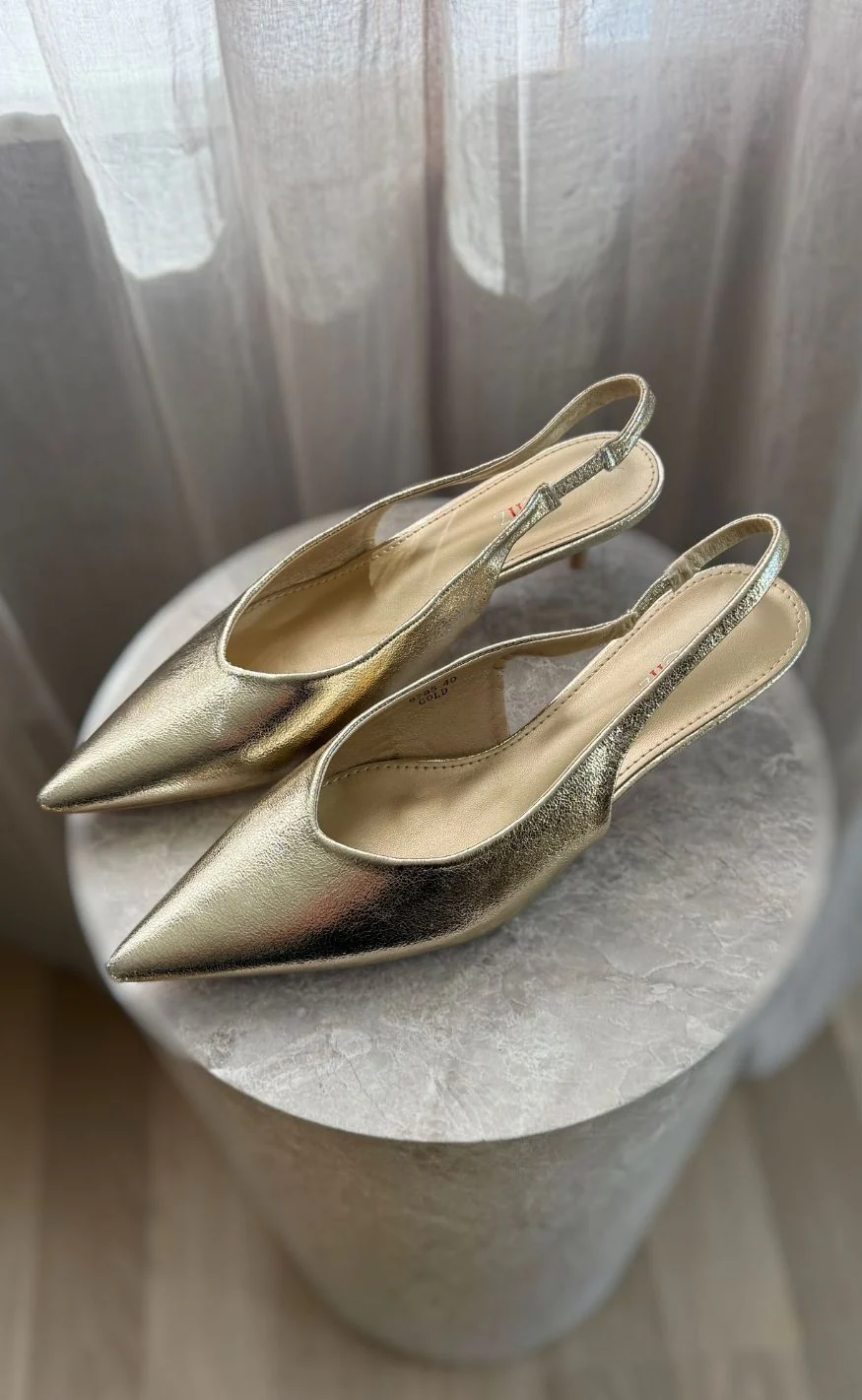 Chosen Ballerina - Nikoline - Gold Colour - Image 2