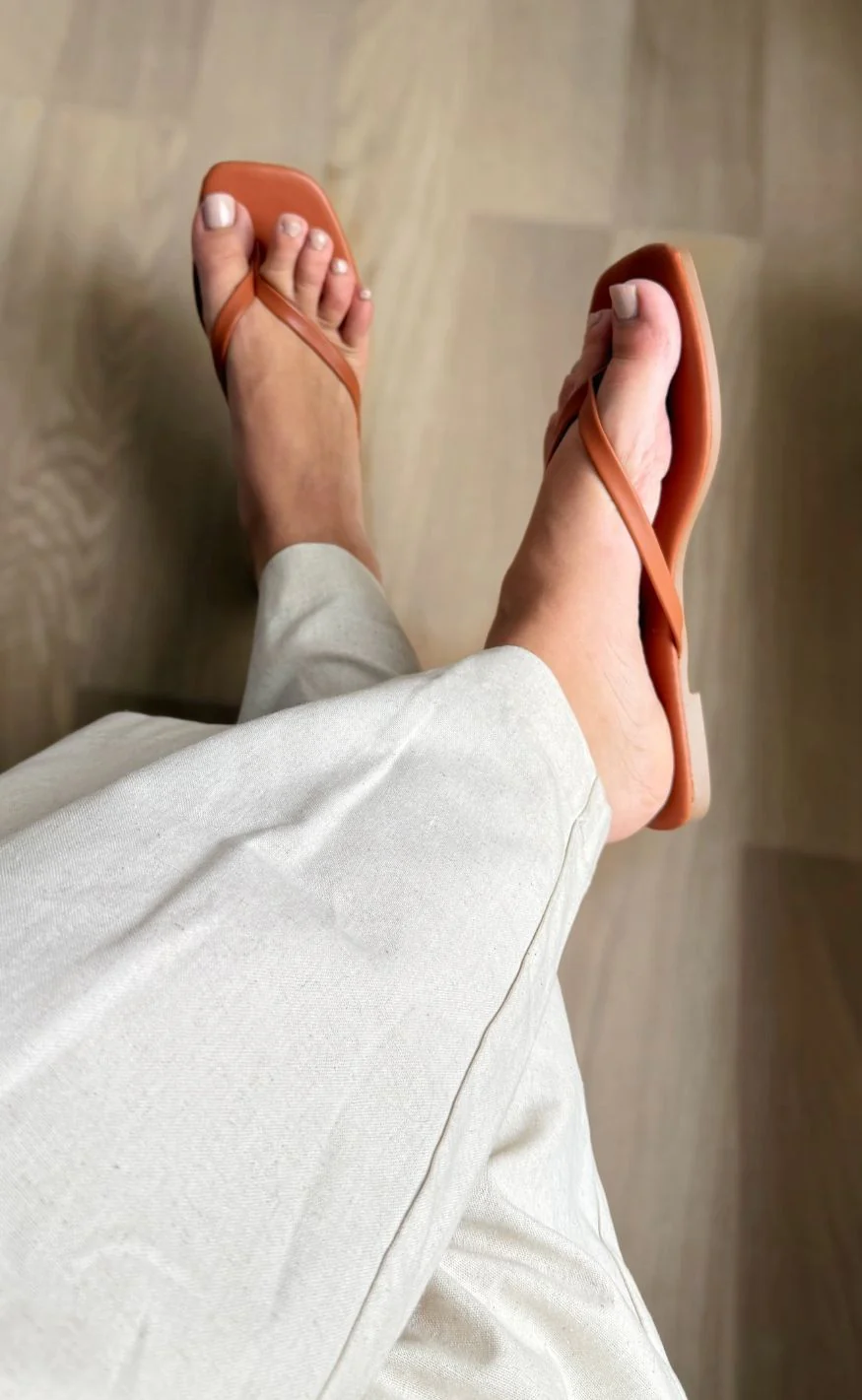 Chosen Flip Flops - Chris  - Camel - Image 3