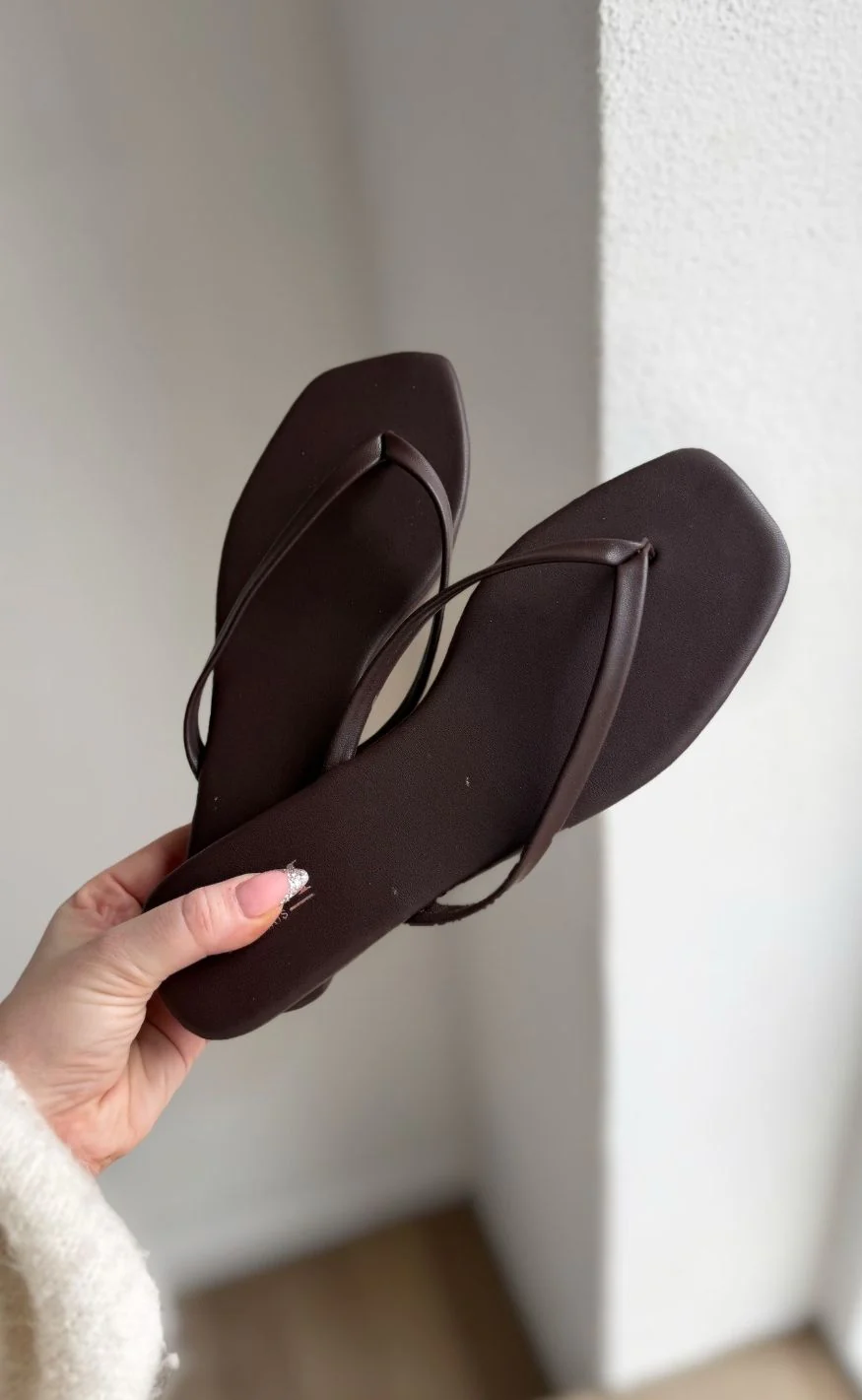 Chosen Flip Flops - Chris  - Dark Maroon - Image 2
