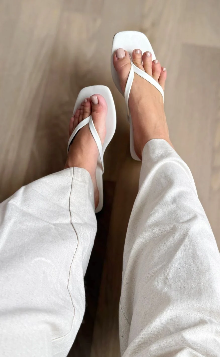 Chosen Flip Flops - Chris  - White - Image 3