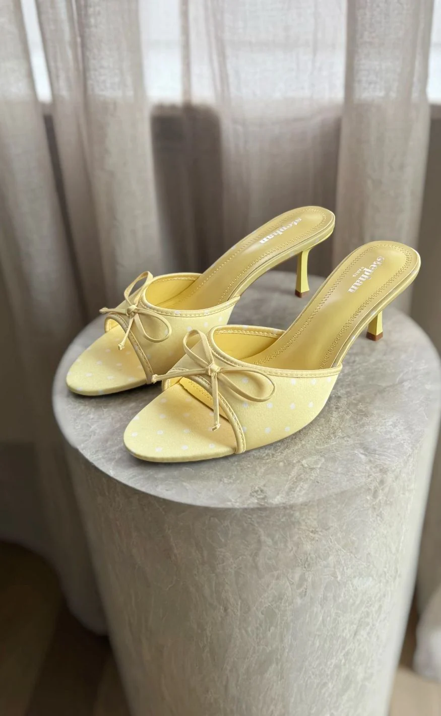 Chosen Stiletter - Yasmin Dot - Light Yellow - Image 3