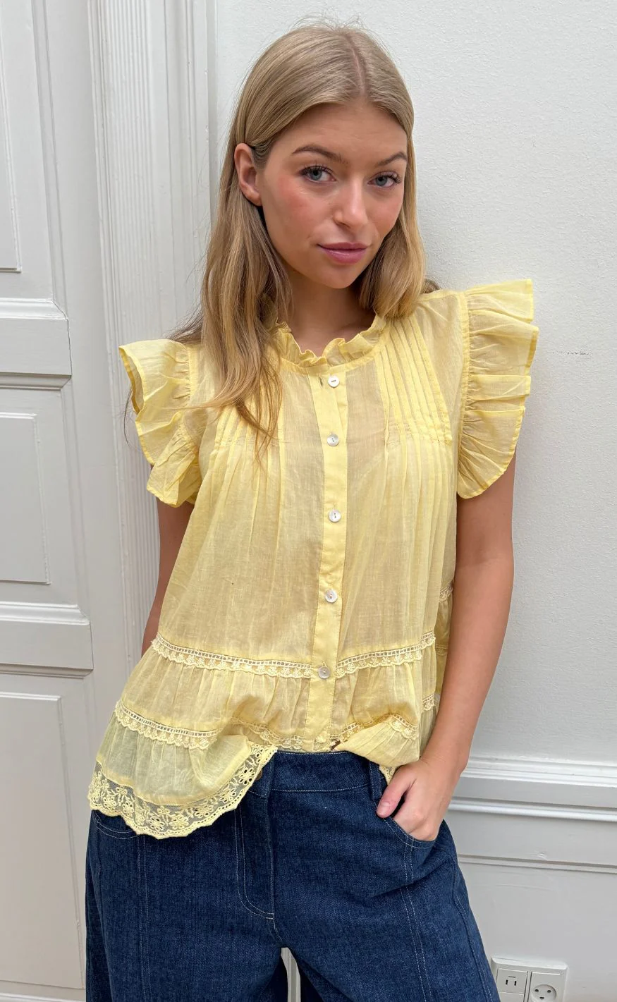 Continue Top - Audrey - Yellow - Image 2