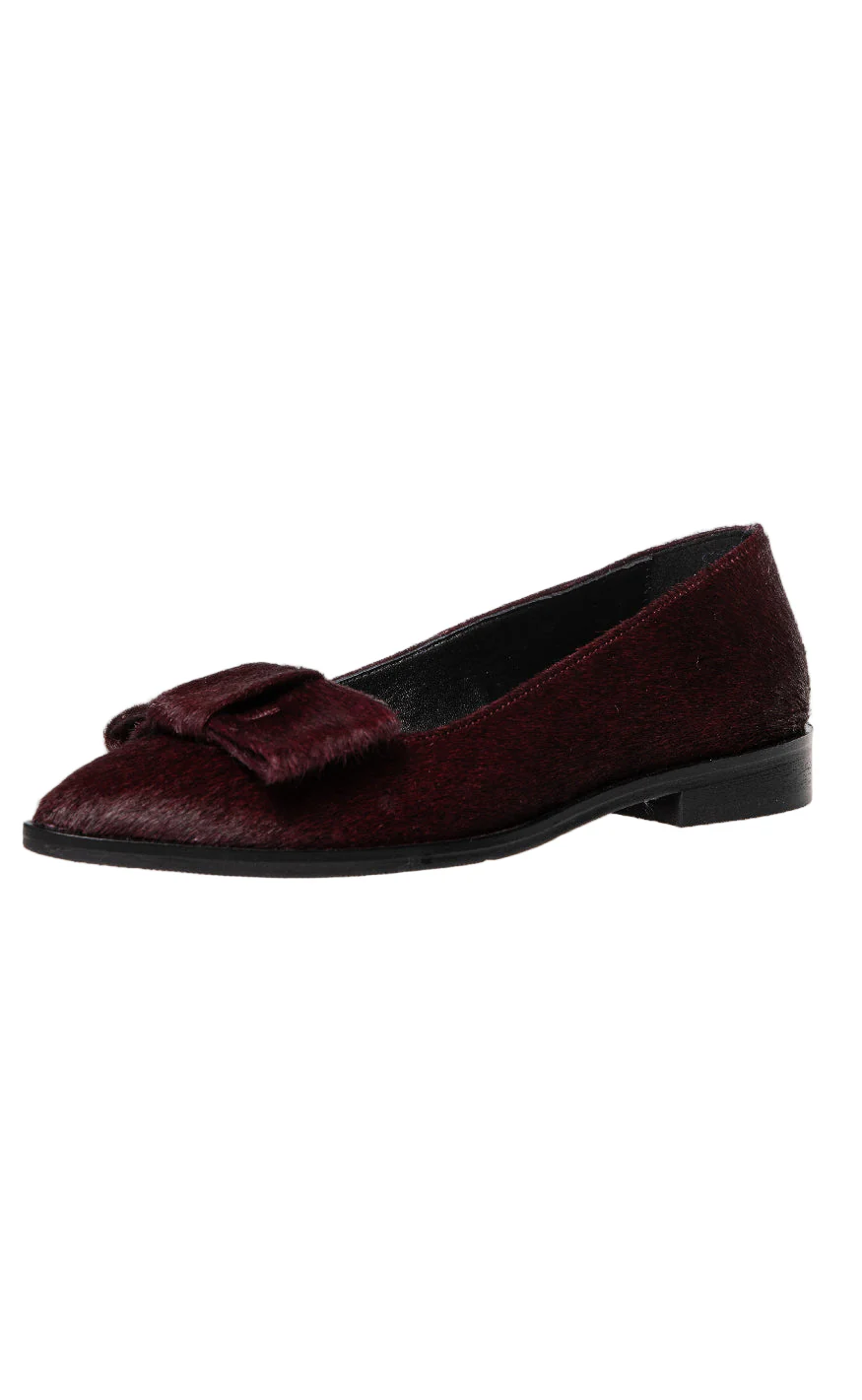 Copenhagen Shoes Ballarinaer - Keep Dreaming - Burgundy - Image 3