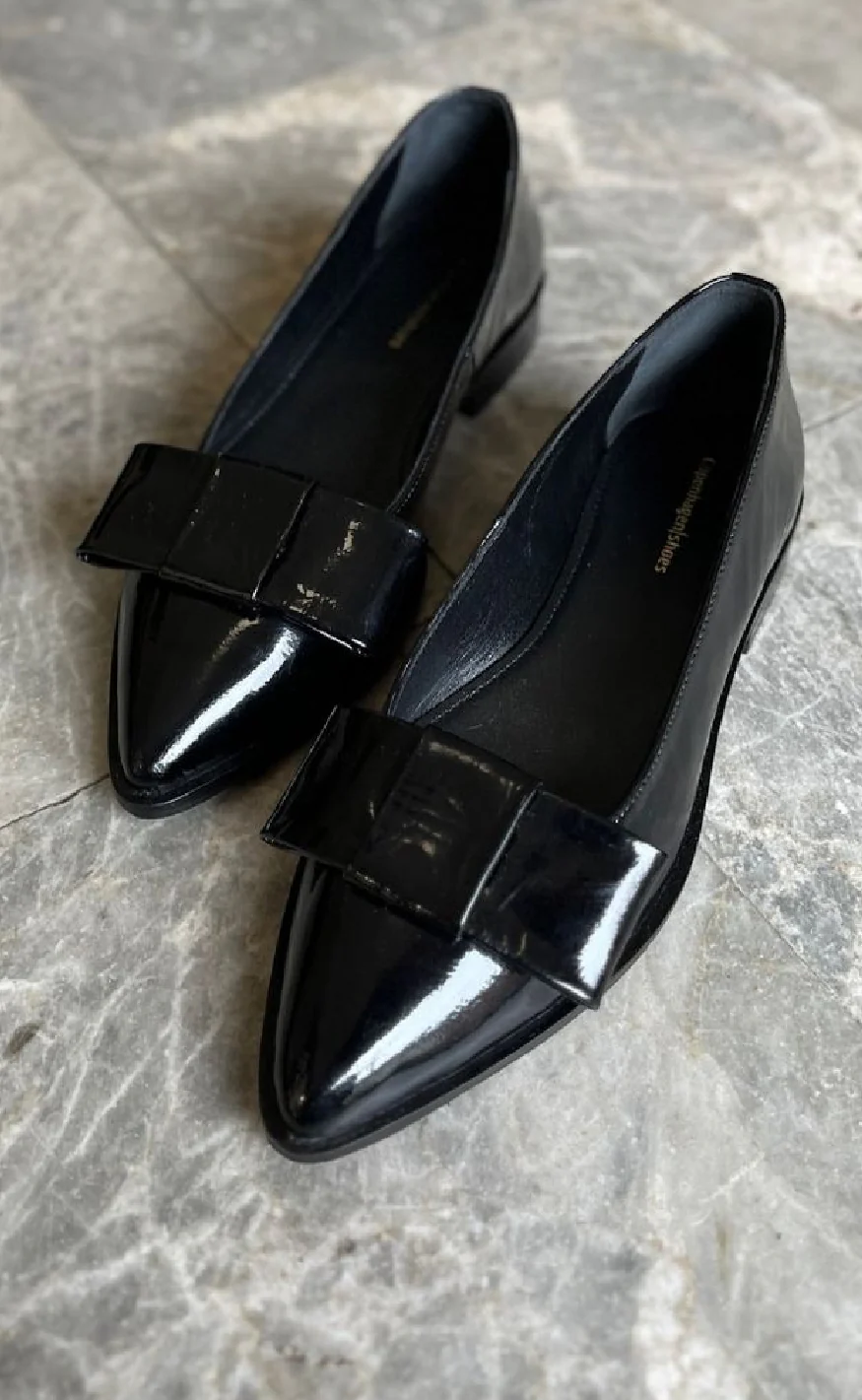 Copenhagen Shoes Ballarinaer - Keep Dreaming Patent - Black - Image 4