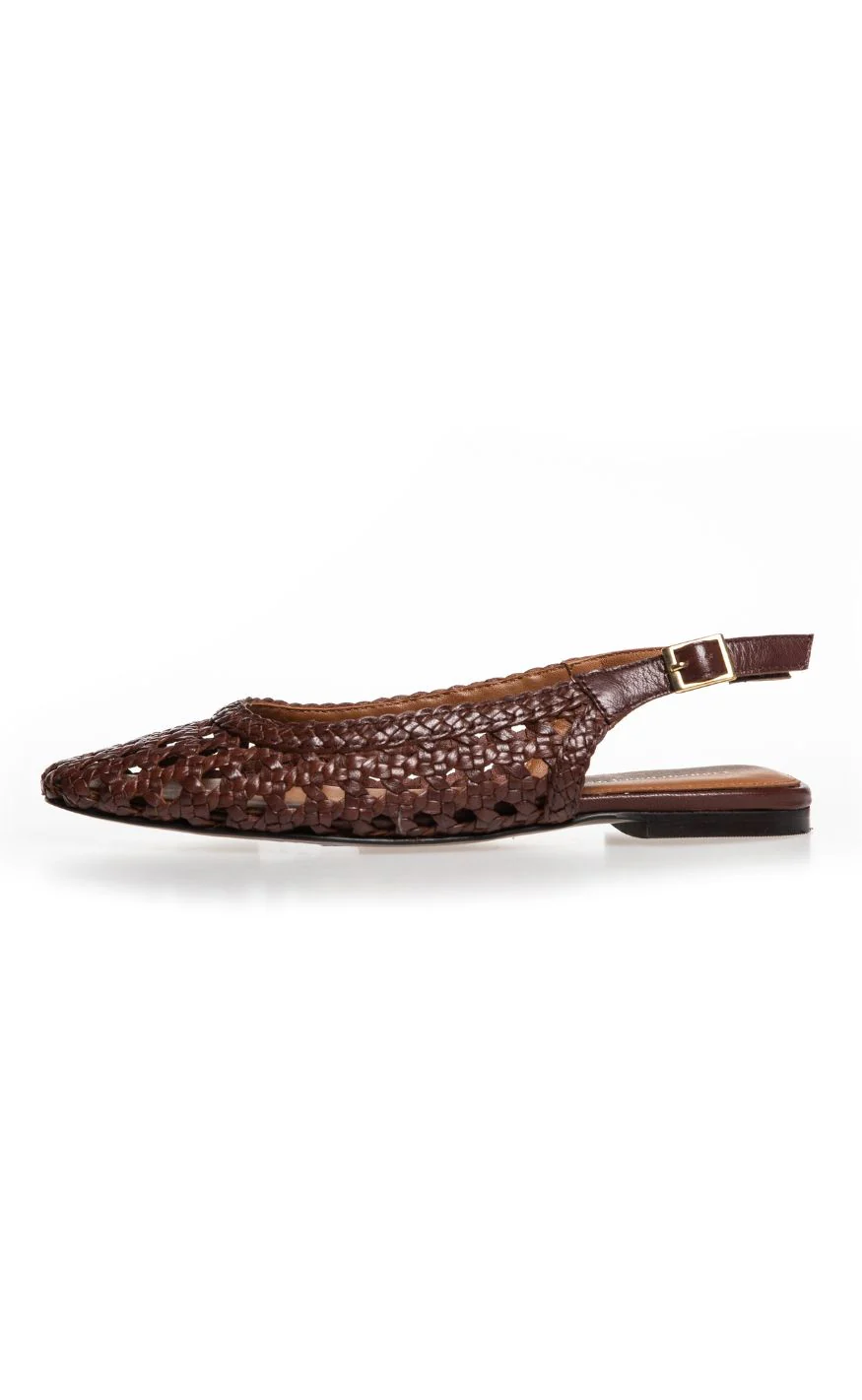 Copenhagen Shoes Ballerinaer - As The Sea - Brown - Image 3