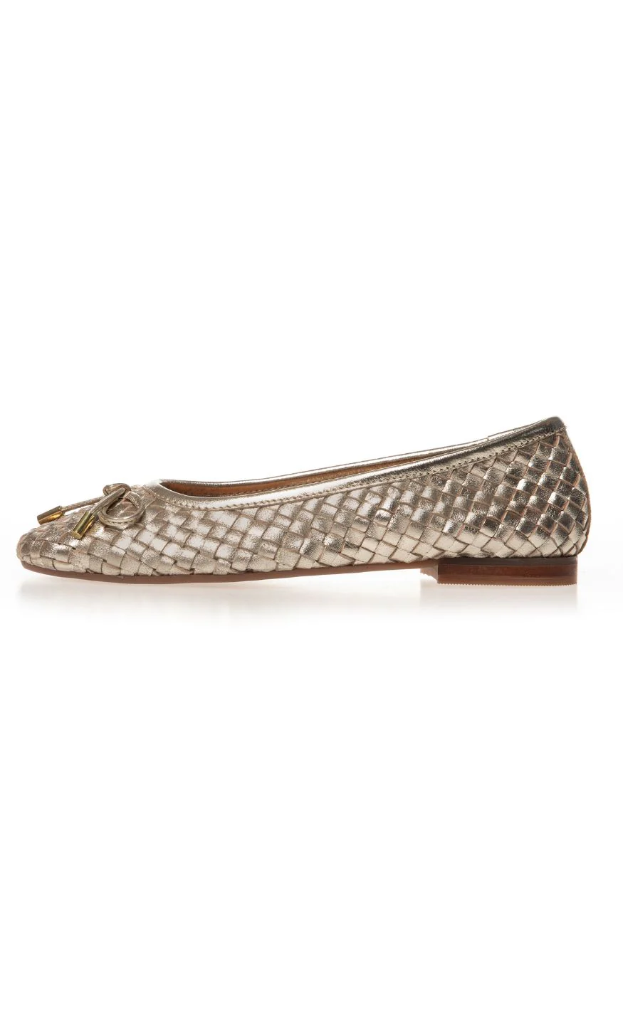 Copenhagen Shoes Ballerinaer - Lucie - Gold - Image 5