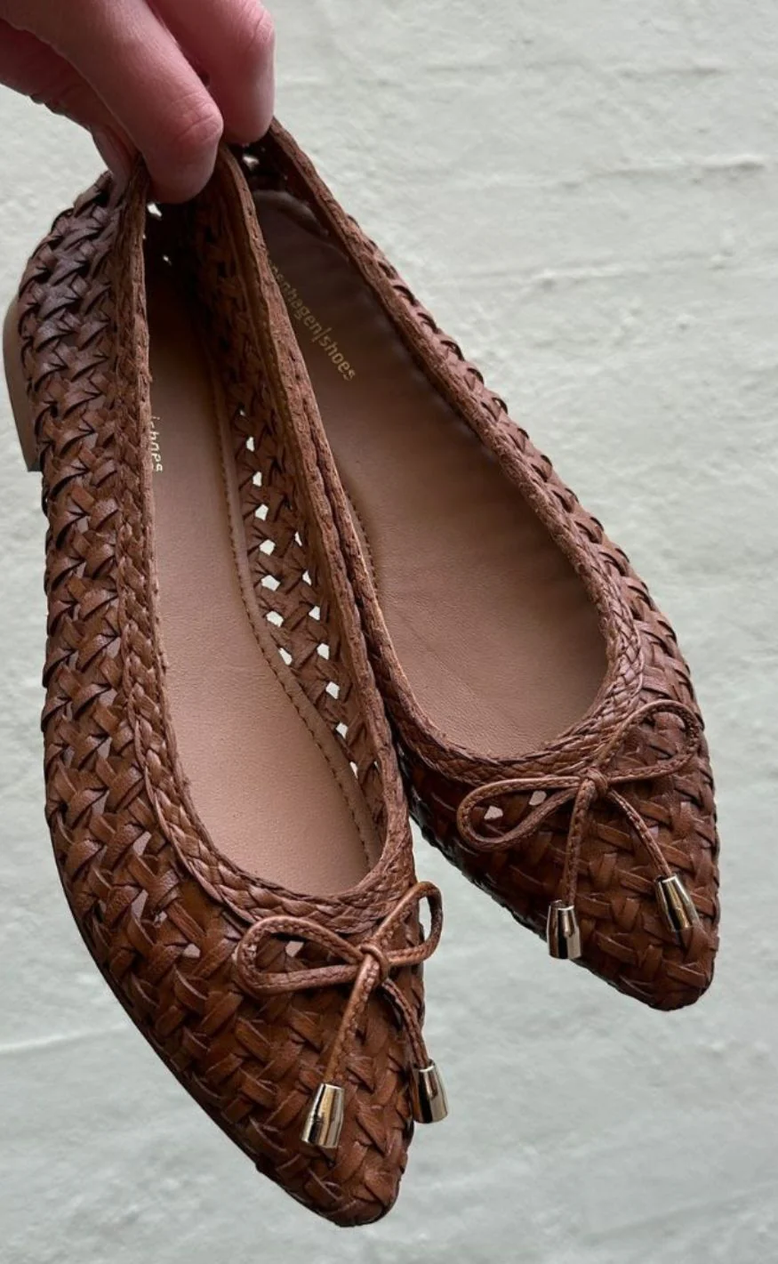 Copenhagen Shoes Ballerinaer - On My Love - Cognac - Image 2