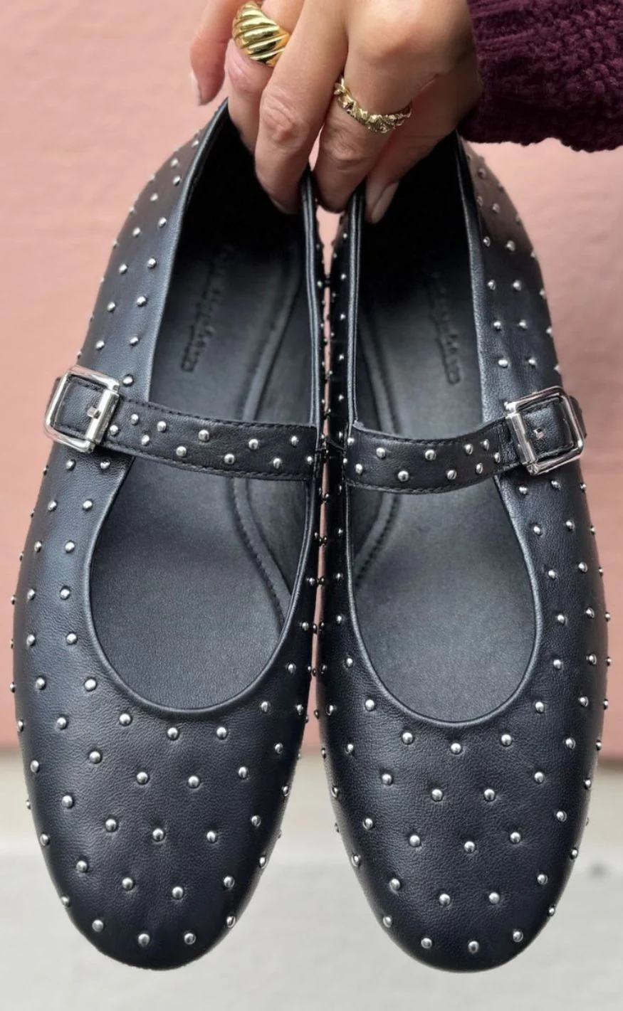 Copenhagen Shoes Ballerina - Forever Love - Black - Image 3