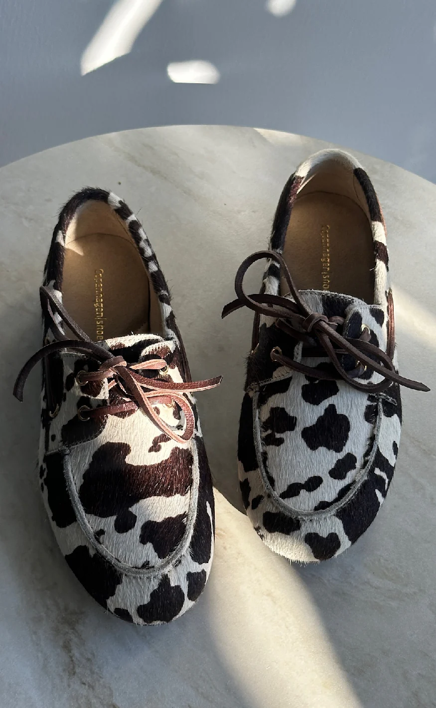 Copenhagen Shoes Loafers - Savannah  - White/Brown - Image 2