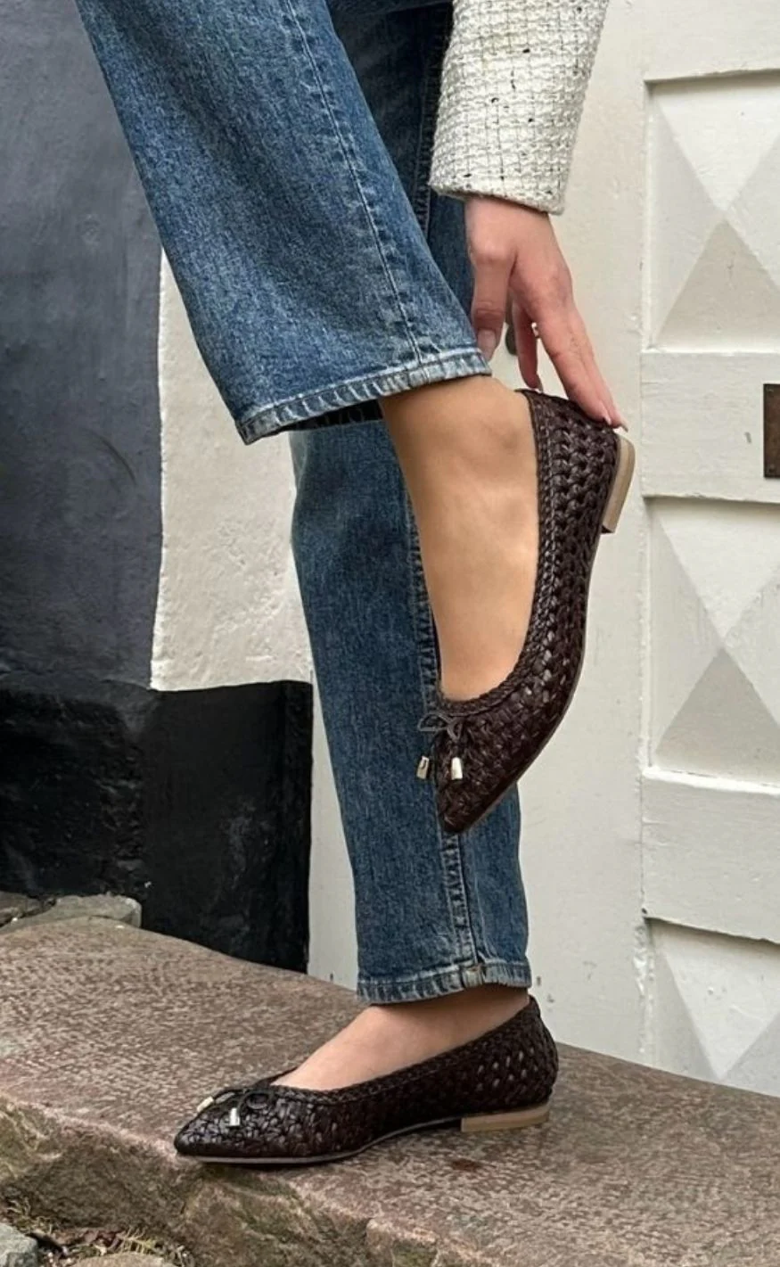 Copenhagen Shoes Ballerina - On My Love - Dark Brown - Image 3