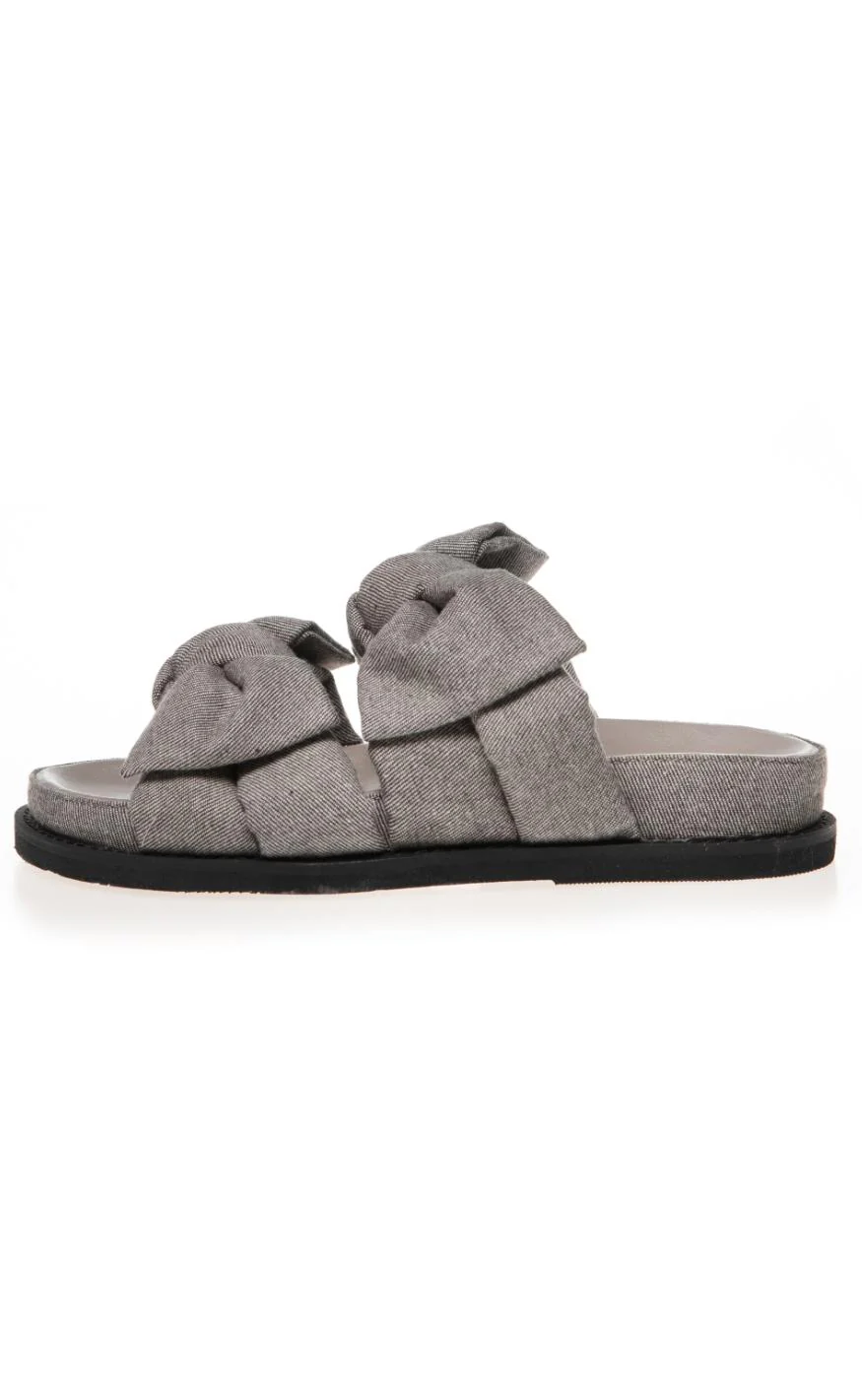 Copenhagen Shoes Sandaler - Summer Dream Denim - Grey Denim - Image 3