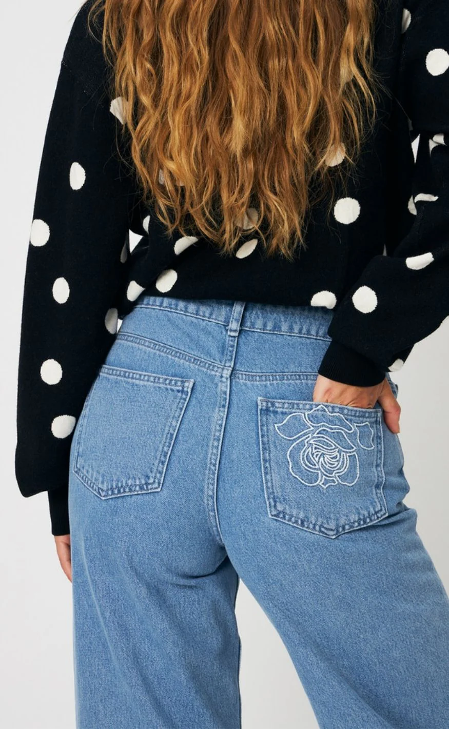 Cras Pullover - Love - Black White Dot - Image 6