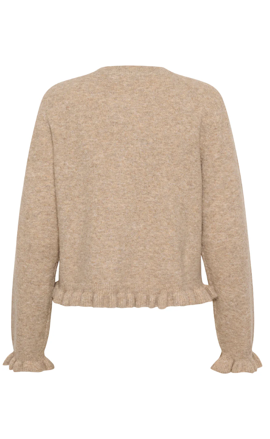 Culture Cardigan - Julietta - Dune Melange - Image 3
