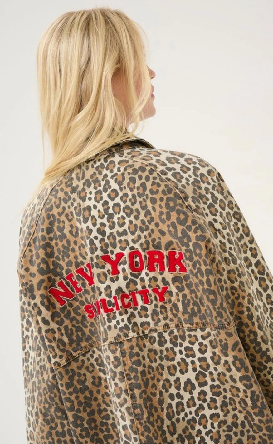 Culture Jakke - Aliena Embroidery - Leopard - Image 4