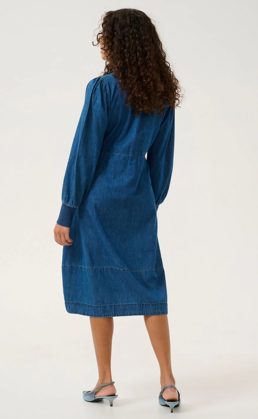 Culture Kjole - Allura Arpa - Dark Blue Wash - Image 6