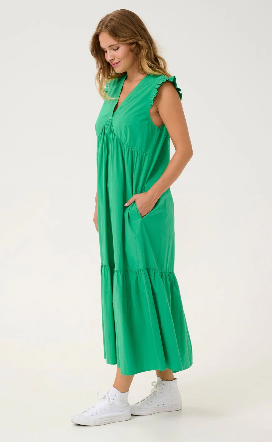 Culture Kjole - Olena - Holly Green - Image 5
