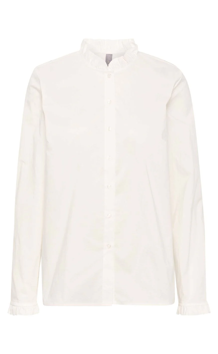 Culture Skjorte - Antoinett Button - Spring Gardenia - Image 2
