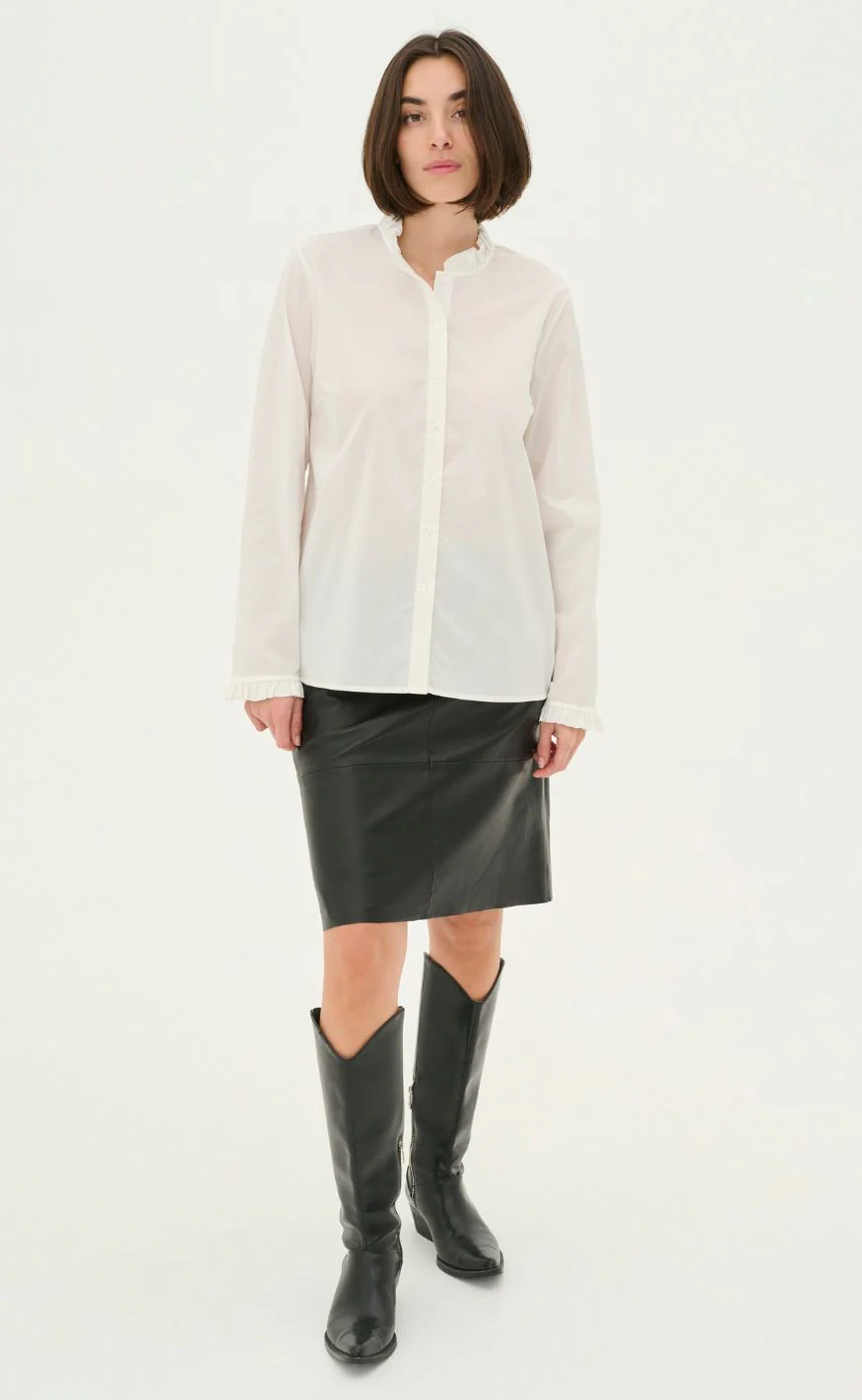 Culture Skjorte - Antoinett Button - Spring Gardenia - Image 5