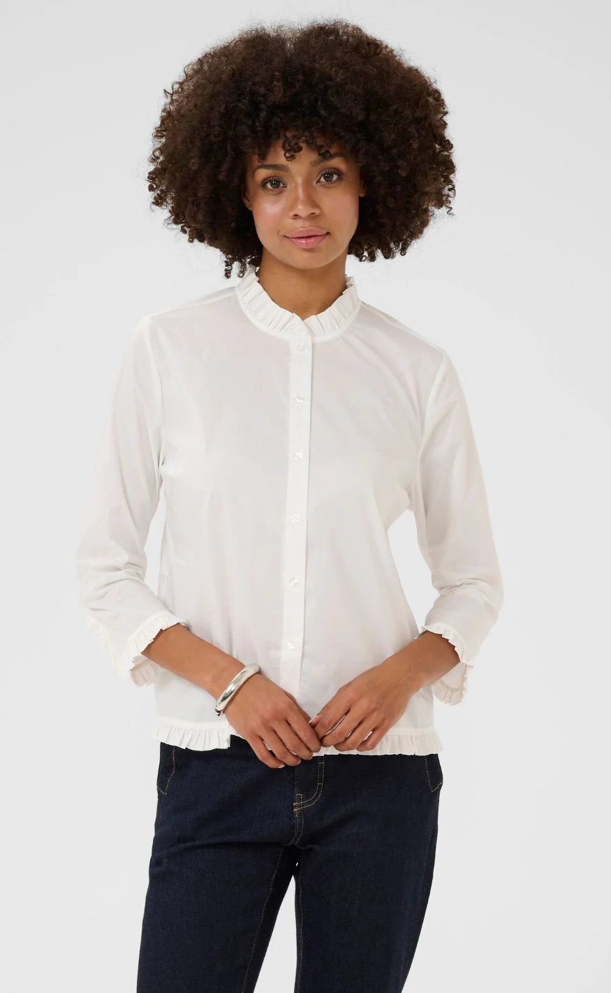 Culture Skjorte - Kiea Antoinett - Spring Gardenia - Image 2