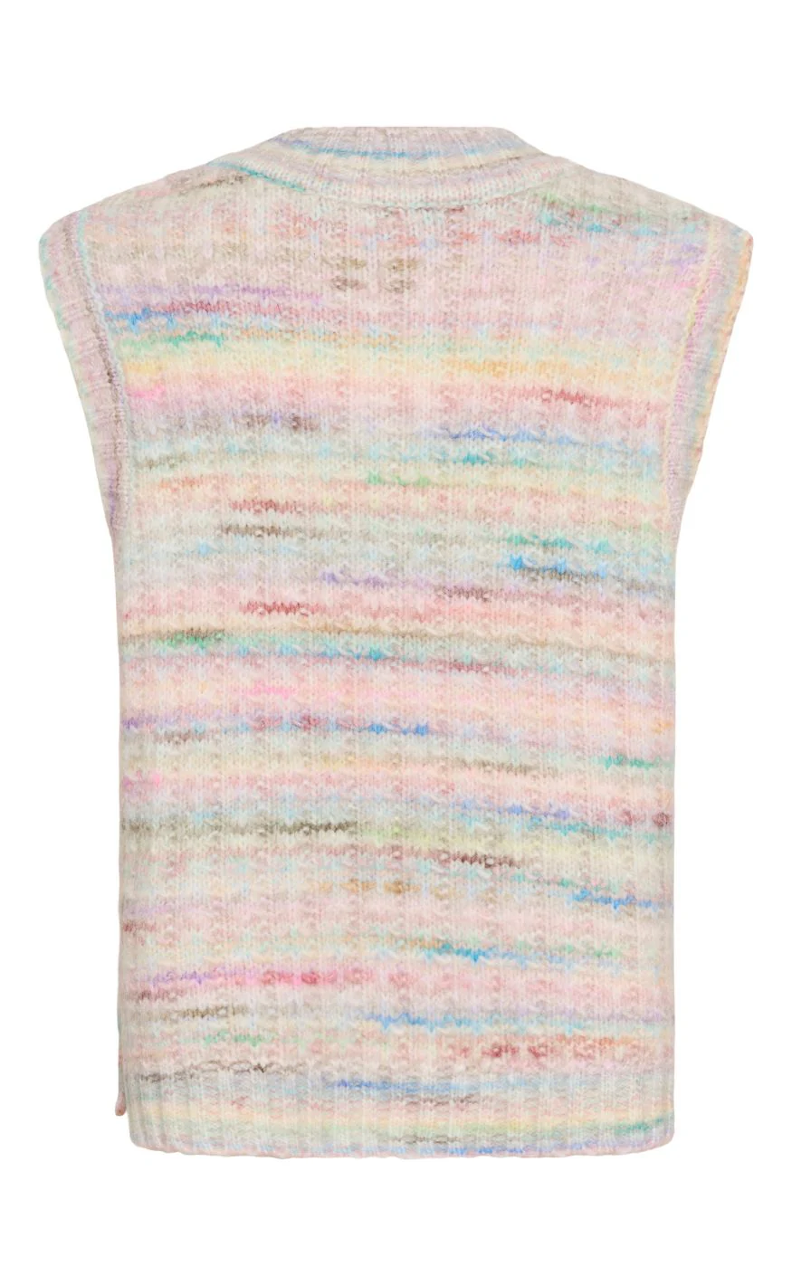 Culture Vest - Bilo - Pink Multi - Image 3