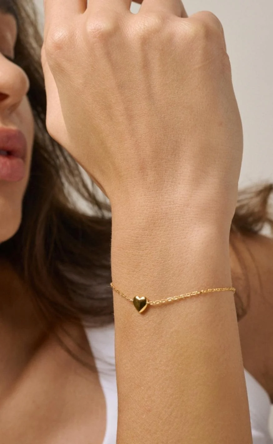 ENAMEL Copenhagen Armbånd - Amore - Gold Colour - Image 2