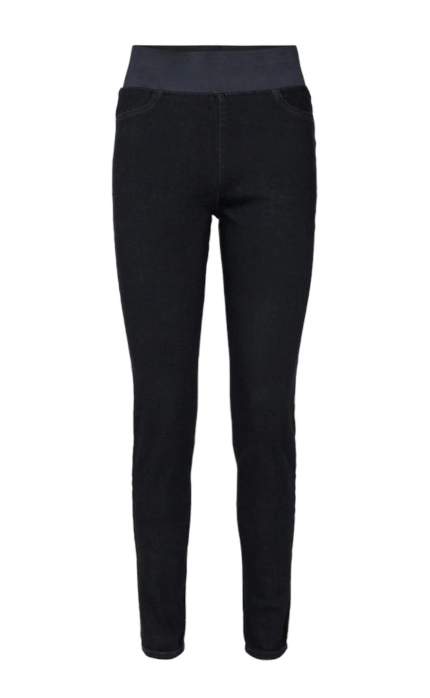 Freequent Bukser - Shantal Denim - Dark Blue - Image 3