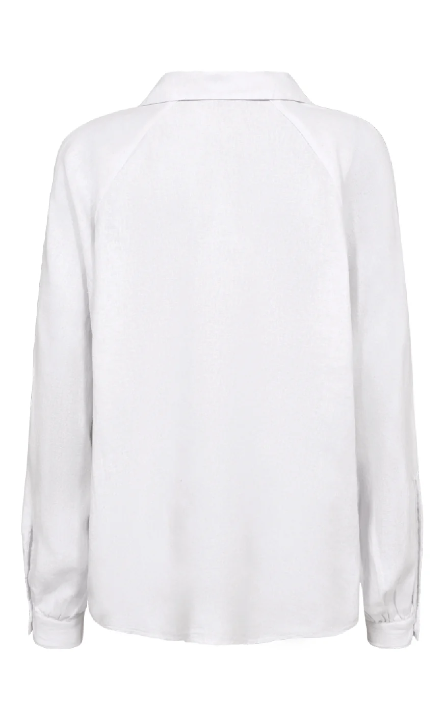 Freequent Skjorte - Lava L/S - Brilliant White - Image 2