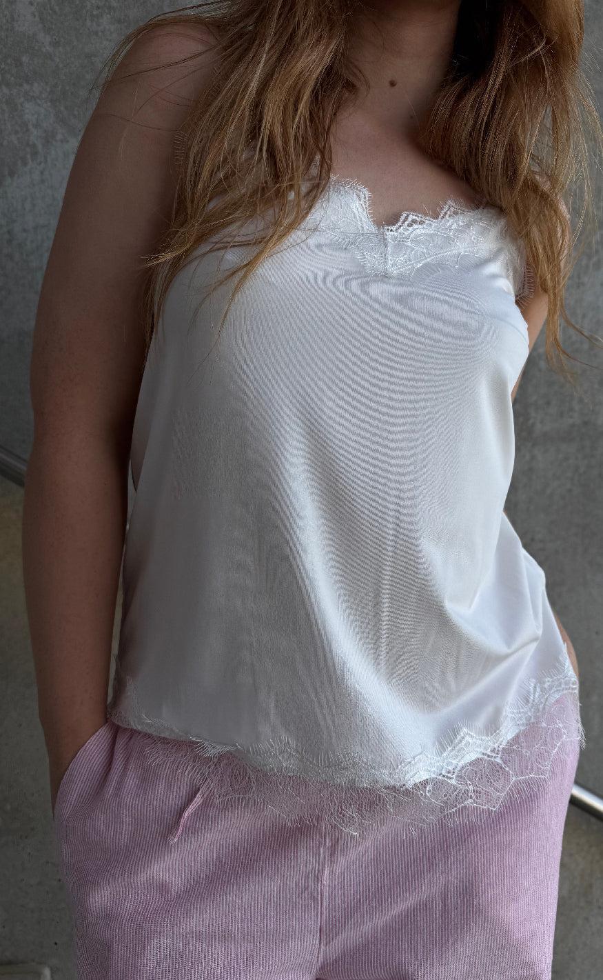 Freequent Top - Bicco Strap - Off White - Image 4