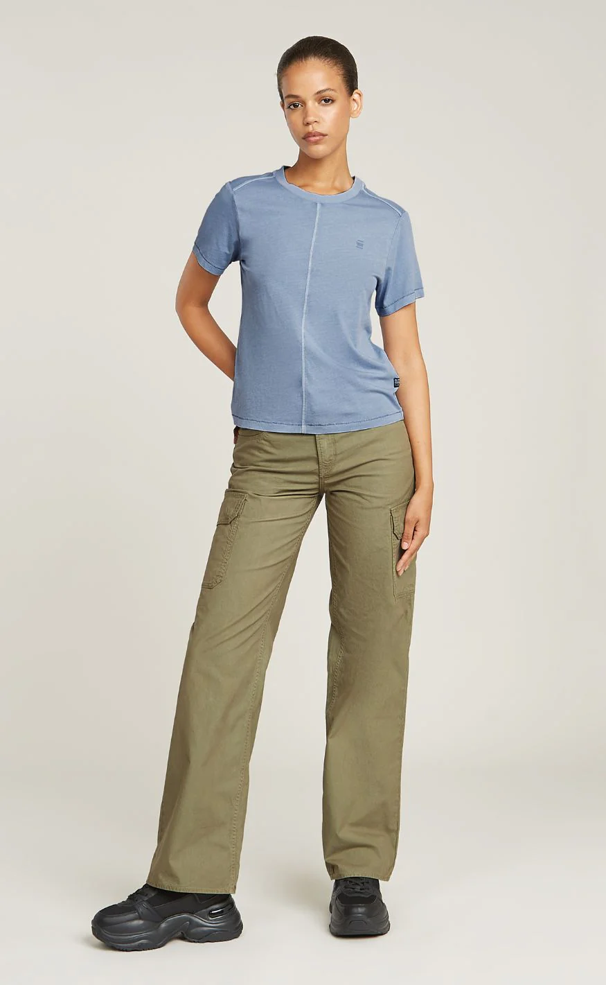 G-STAR T-Shirt - Overdyed r t wmn - Amann GD - Image 3