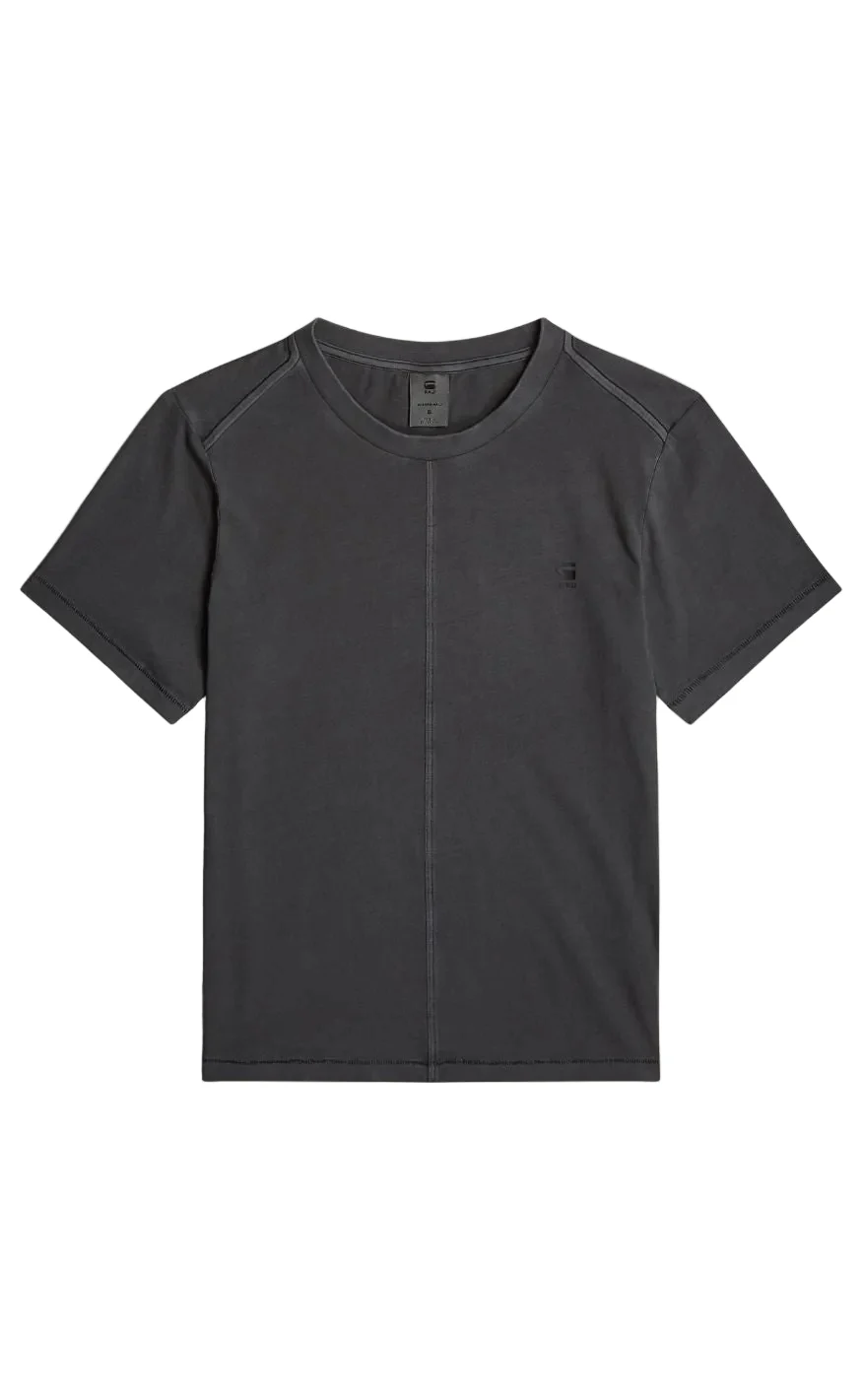 G-STAR T-Shirt - Overdyed r t wmn - DK Black GD - Image 2