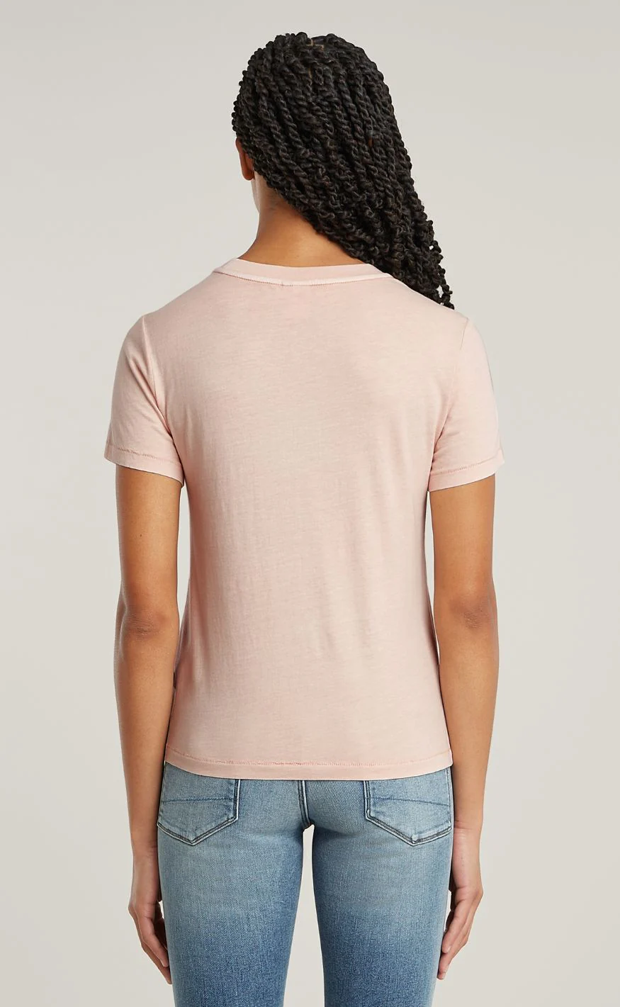 G-STAR T-Shirt - Overdyed r t wmn - Liquid Pink GD - Image 4