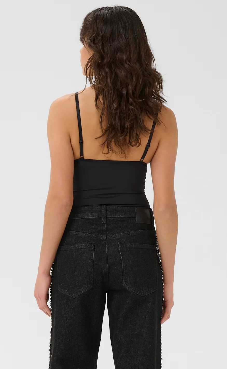 Gestuz Top - Cami Blonde - Black - Image 3